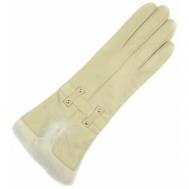 Женские перчатки из натурально кожи ягнёнка зимние Finnemax
