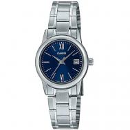 Наручные часы  Collection Collection LTP-V002D-2B3, синий, серебряный Casio