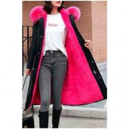 куртка , размер 50, розовый BGT