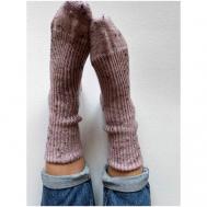 Женские носки , размер 39-41, розовый My Woolens