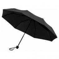 Зонт , механика, 3 сложения, купол 98 см., 8 спиц, чехол в комплекте, для мужчин, черный Doppler