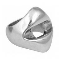 Кольцо , бижутерный сплав, серебряный CICLON