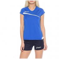 Форма  волейбольная, майка и шорты, размер XL, синий Asics