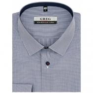 Рубашка , размер 174-184/39, синий Greg
