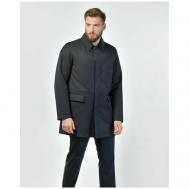 куртка , демисезон/зима, силуэт прямой, размер 58, синий Gallotti