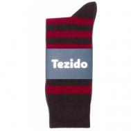 Носки , размер 41-46, бордовый Tezido