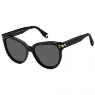 Солнцезащитные очки , кошачий глаз, для женщин, черный Marc Jacobs