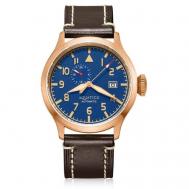 Наручные часы  Big Pilot Bronze Blue 43 mm, синий Aquatico