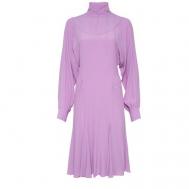 Платье , прилегающее, размер 42, фиолетовый N°21