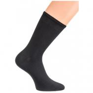 Мужские носки , 3 пары, классические, размер 44/47, черный Ростекс