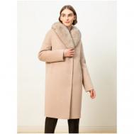 Пальто  , размер 46/170, розовый Pompa