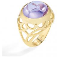 Кольцо , кристалл, размер 18.5, фиолетовый, золотой Morellato
