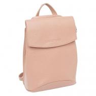 Рюкзак  тоут , натуральная кожа, розовый Lakestone