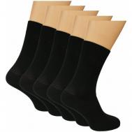 Мужские носки , 5 пар, размер 45-46 (31), черный BRSO