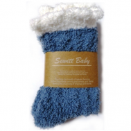 Женские носки , утепленные, на Новый год, подарочная упаковка, размер 36-39, синий Sewitt Baby