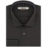 Рубашка , размер 174-184/39, серый Greg