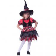 Детский костюм "Ведьмочка-разбойница" (10090) 134 см Пуговка