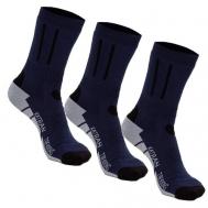 Мужские носки , 3 пары, размер 44-46, синий KATRAN