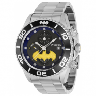 Наручные часы  DC Comics Часы мужские кварцевые  DC Comics Batman 40842, серебряный INVICTA