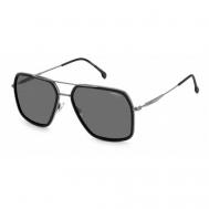 Солнцезащитные очки , авиаторы, оправа: металл, для мужчин, черный Carrera