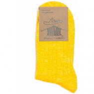 Носки , размер 39-40, желтый Oh_Lana
