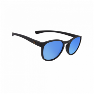 Солнцезащитные очки , прямоугольные, оправа: пластик, спортивные, зеркальные, устойчивые к появлению царапин, синий Northug