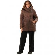 Куртка  , размер 40 (50RU), коричневый Maritta