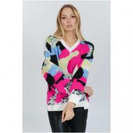 Пуловер, размер 40/60, розовый 365 clothes