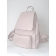 Рюкзак , антивор, внутренний карман, розовый McKIR