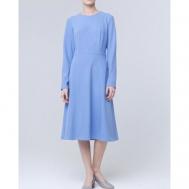 Платье , полуприлегающее, размер s, синий Shlitza