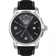 Наручные часы  H0984B02-05K, черный, серебряный Нестеров