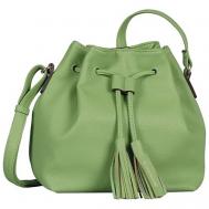Сумка  торба , фактура матовая, зернистая, зеленый Tom Tailor