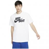 Футболка , силуэт свободный, размер 2XL, белый Nike