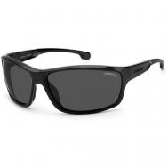 Солнцезащитные очки , прямоугольные, оправа: пластик, для мужчин, черный Carrera