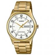 Наручные часы  Collection MTP-V006G-7B, золотой, белый Casio