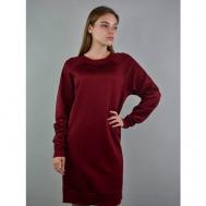 Платье , повседневное, размер M, бордовый Calvin Klein