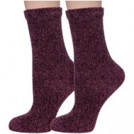 Женские носки , размер 25-27, бордовый Mark Formelle