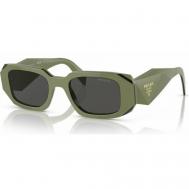 Солнцезащитные очки  PR 17WS 13N5S0, зеленый Prada