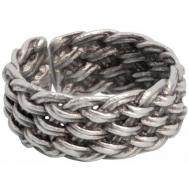Кольцо плетеное , серебряный OTOKODESIGN