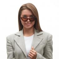 Солнцезащитные очки ., кошачий глаз, оправа: пластик, градиентные, с защитой от УФ, для женщин Мастер К