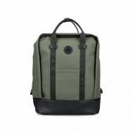 Рюкзак , вмещает А4, внутренний карман, зеленый Rieker