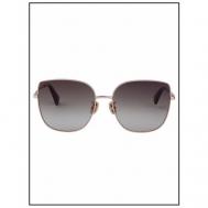 Солнцезащитные очки , квадратные, оправа: металл, градиентные, с защитой от УФ, для женщин, золотой Max Mara