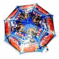 Зонт-трость , полуавтомат, купол 84 см., мини-зонт, красный, синий Diniya