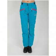 Горнолыжные брюки , карманы, размер 44, голубой Ea7