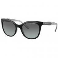 Солнцезащитные очки  AX 4094S 81588G, кошачий глаз, градиентные, с защитой от УФ, для женщин, черный Armani Exchange