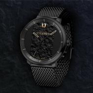 Наручные часы  Наручные часы механические L’TERRIAS стальной корпус на браслете "Stern", черный L'TERRIAS
