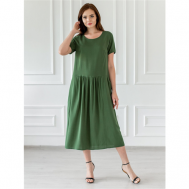 Платье , размер 50, зеленый Batist-Ivanovo
