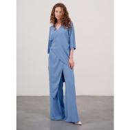 Блуза  , размер M (46-48-50), голубой Модный дом Виктории Тишиной