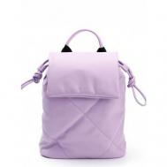 Рюкзак , фактура гладкая, фиолетовый Макей