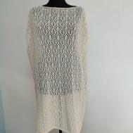 туника, размер 40/50, белый Just Knitting